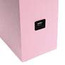Lalia Home Lexington Pink Leather USB Accent Table Lamp