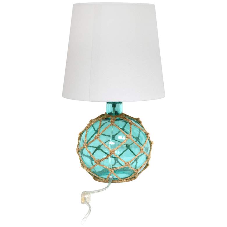 Image 2 Lalia Home Maritime 14 3/4 inch High Aqua Accent Table Lamp