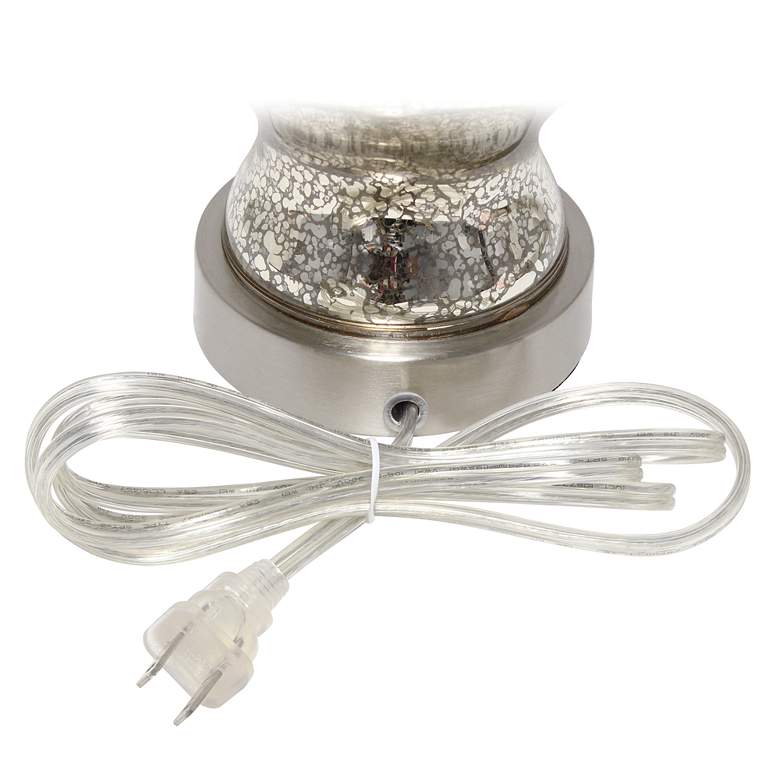 Image 4 Lalia Home Paseo 22 1/2" Mercury Glass Accent Table Lamp more views