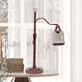Lalia Home Red Bronze Arched Metal Adjustable Desk Lamp