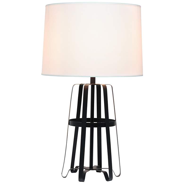Image 5 Lalia Home Stockholm 28 1/2" Modern Bronze Iron Table Lamp more views
