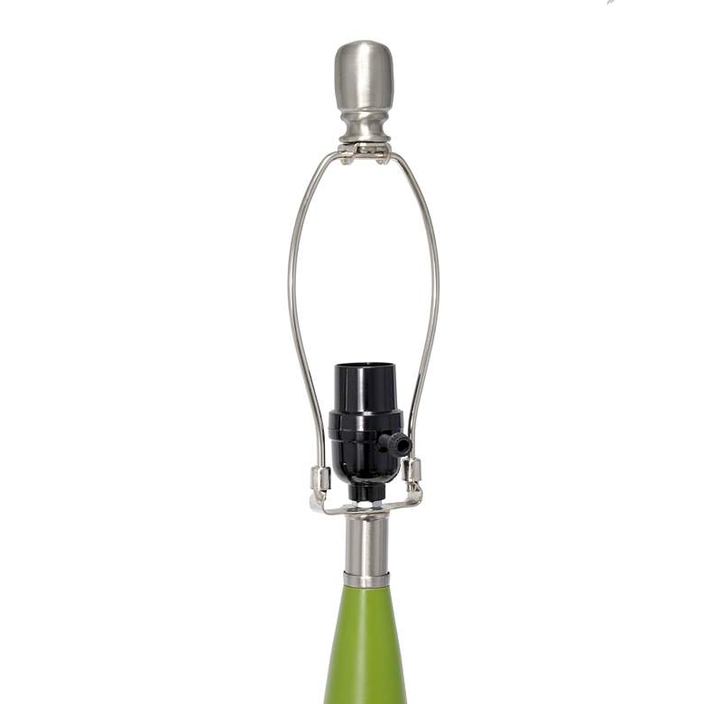 Image 5 Lalia Home Stylus Green Modern Metal Table Lamp more views