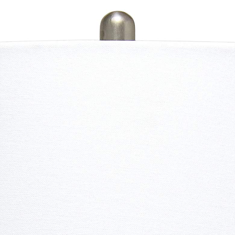 Lalia Home White Ceramic Droplet Table Lamp more views