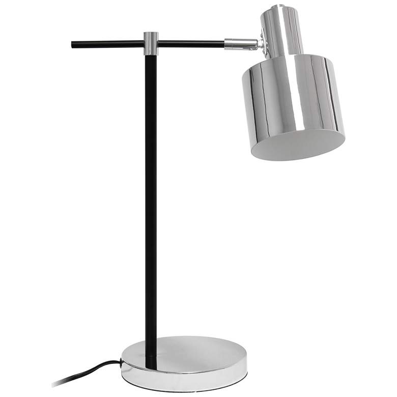 Image 2 Lalia Modern Chrome Metal Table Lamp