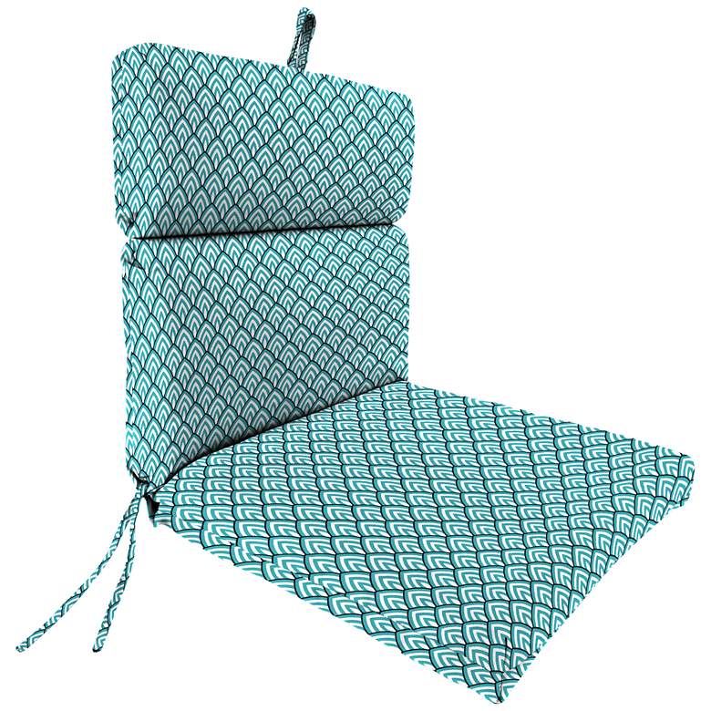 Image 1 Lalo Oxford French Edge Outdoor Chair Cushion