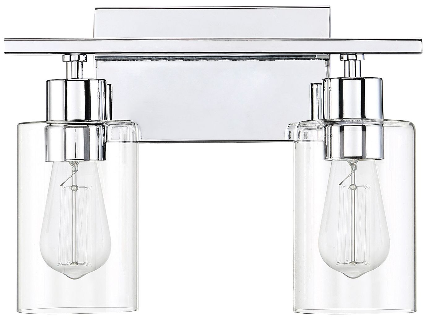 Image 4 Lambert 2-Light Bathroom Vanity Light in Polished Chrome more views