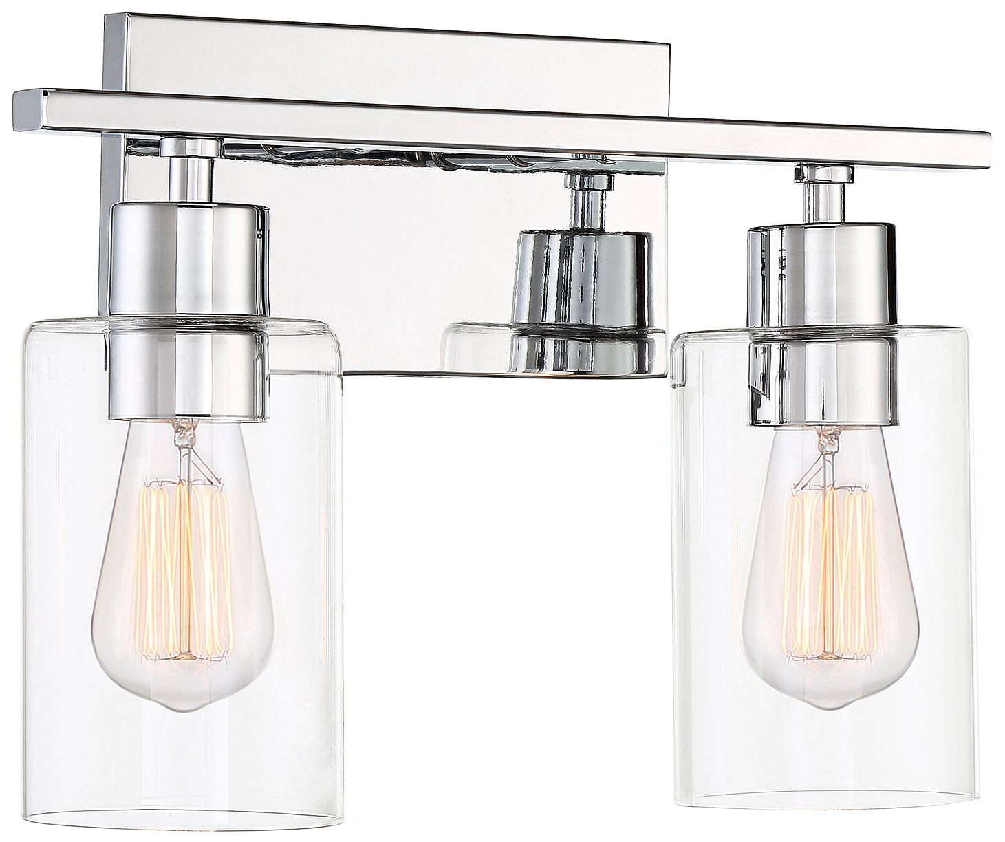 Image 7 Lambert 2-Light Bathroom Vanity Light in Polished Chrome more views