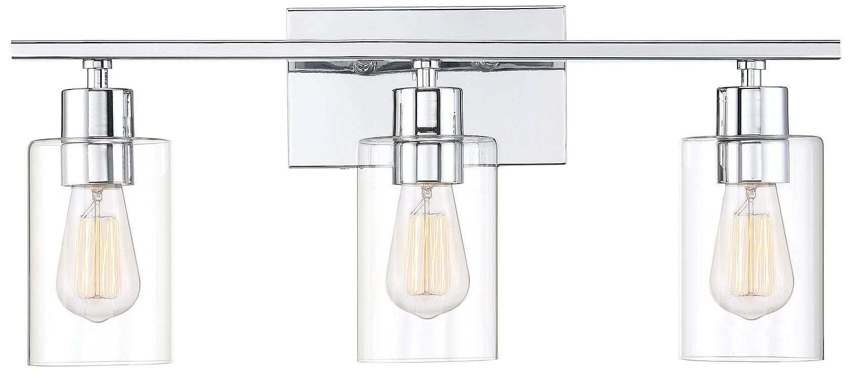 Lambert 3-Light Bathroom Vanity Light in Polished Chrome