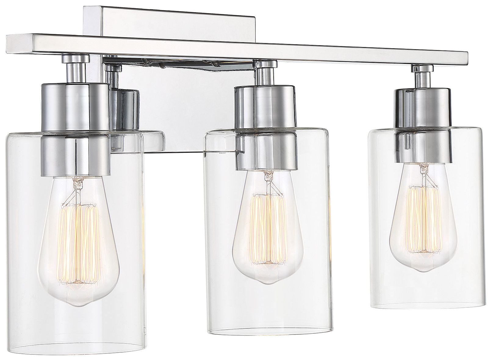 Image 4 Lambert 3-Light Bathroom Vanity Light in Polished Chrome more views