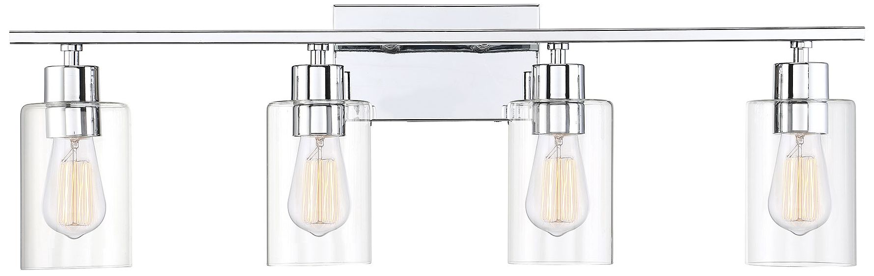 Lambert 4-Light Bathroom Vanity Light in Polished Chrome