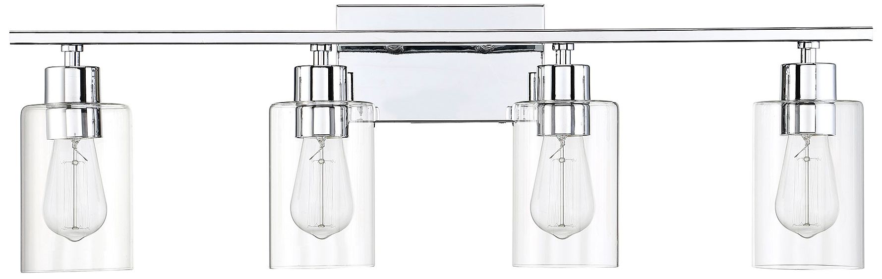 Image 3 Lambert 4-Light Bathroom Vanity Light in Polished Chrome more views