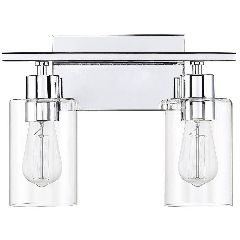Image 4 Lambert 9 3/4" High Polished Chrome 2-Light Wall Sconce more views