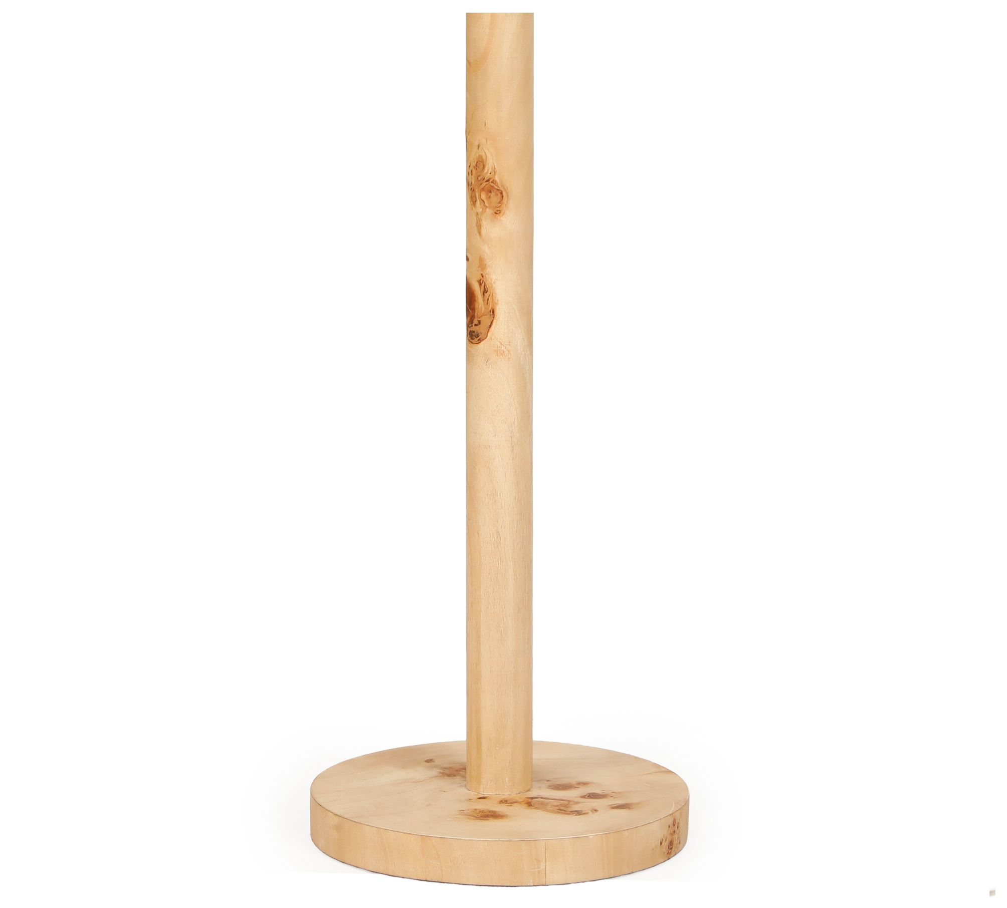 Image 5 Lamia Natural Burl and Raffia Designer Table Lamp more views