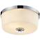 Lamina by Z-Lite Chrome 2 Light Flush Mount