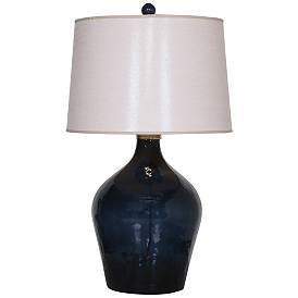 Image2 of Lamone Midnight Blue Glass Lamp