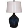 Lamone Midnight Blue Glass Lamp