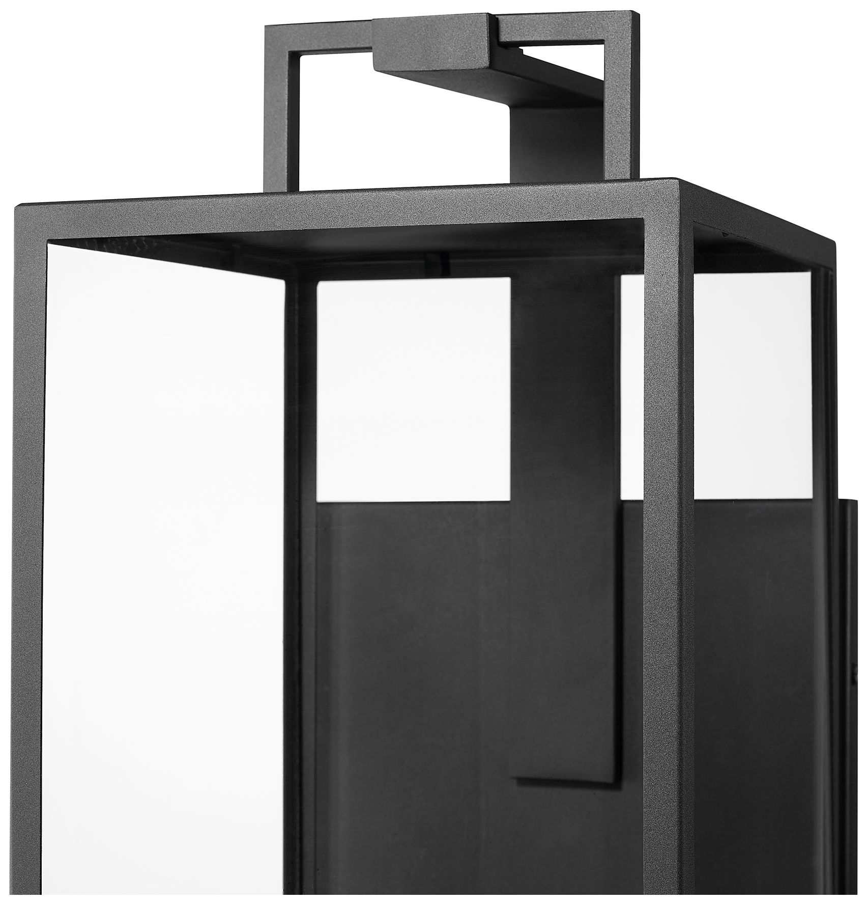 Image 5 Lamont 34" High 4-Light Outdoor Wall Sconce in Textured Black more views