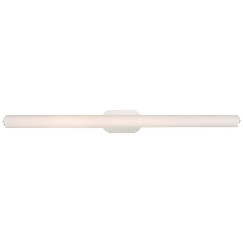 Image 1 Lana; LED Large Vanity; Polished Nickel Finish with White Acrylic