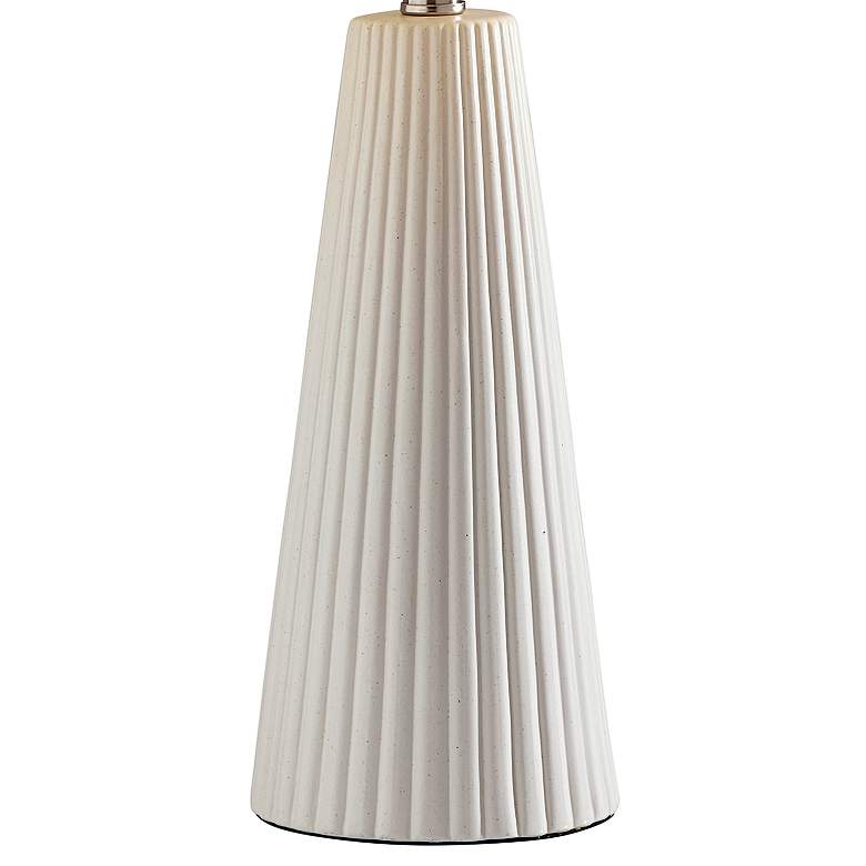 Image 3 Lana Off-White Ceramic Accent Table Lamps Set of 2 more views