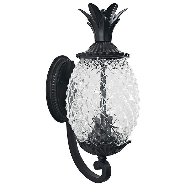 Image 2 Lanai 18" High Black 2-Light Outdoor Wall Light