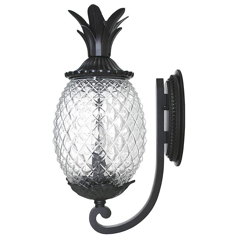 Image 4 Lanai 18" High Black 2-Light Outdoor Wall Light more views