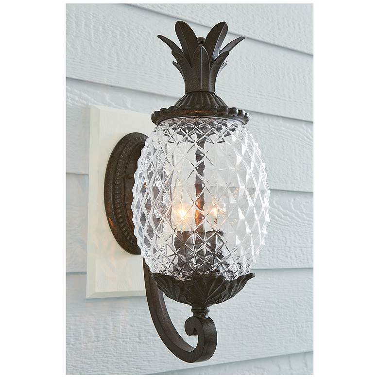 Image 1 Lanai 2-Light Black Coral Wall Light