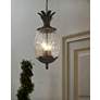 3_Lanai 21" High Black Coral 3-Light Outdoor Hanging Light more views