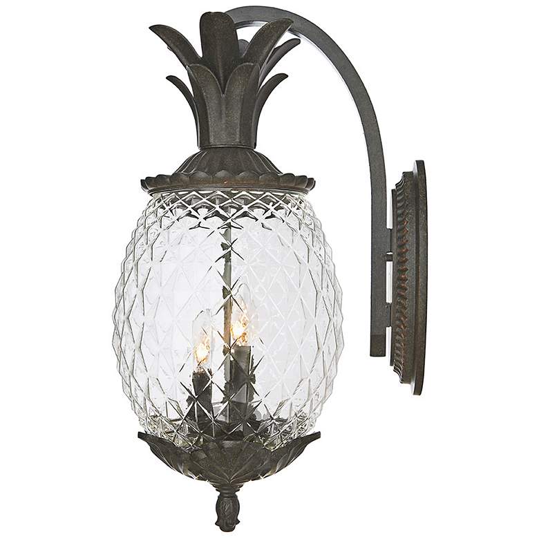 Image 7 Lanai 3-Light Black Coral Wall Light more views