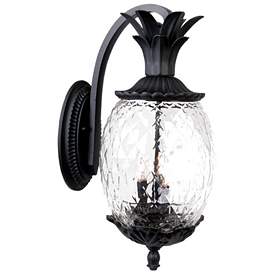 Image1 of Lanai 3-Light Matte Black Wall Light