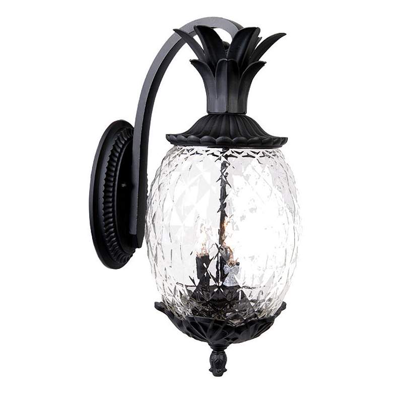 Image 1 Lanai 3-Light Matte Black Wall Light