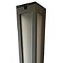 Lanai 46 1/2" High Space Gray Aluminum LED Solar Torch Light