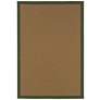 Thumbnail1 of Lanai 525G6 8'6"x13' Beige and Green Outdoor Area Rug