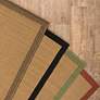Thumbnail4 of Lanai 525X5 8'6"x13' Beige and Black Outdoor Area Rug more views