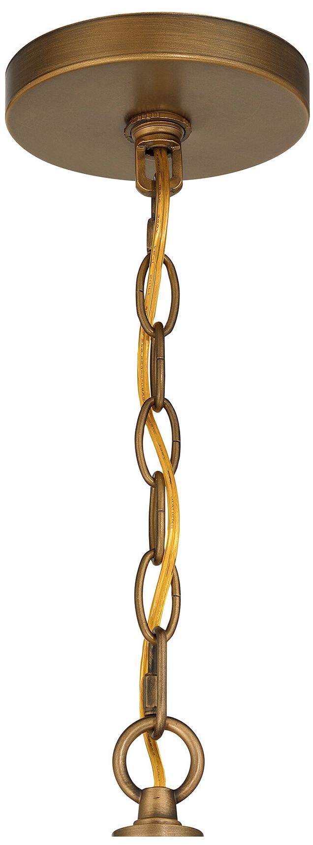 Thumbnail3 of Lancaster 2-Light Outdoor Hanging Lantern in Atlas Bronze more views