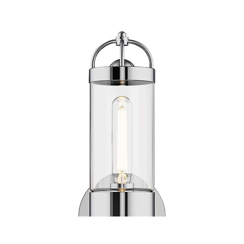 Image 2 Lancaster 21" High Chrome 2-Light Wall Sconce more views