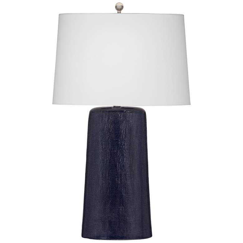 Image 1 Lancaster 32" High Navy Table Lamp