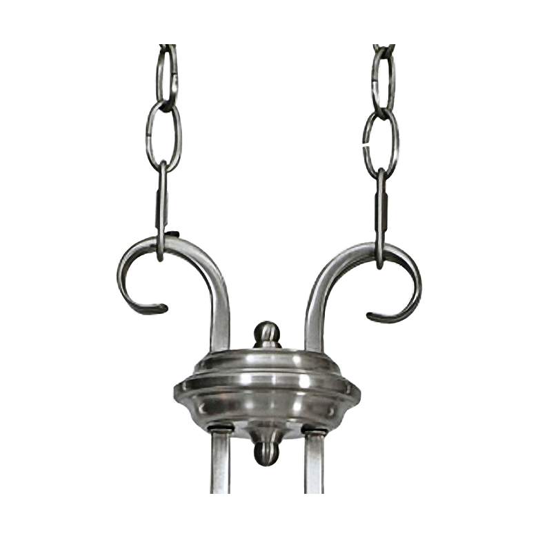Image 4 Lancaster 36 inch Wide Pewter Kitchen Island Light Pendant more views