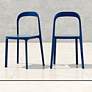 1_Lance Blue Stackable Indoor/Outdoor Side Chairs Set of 2