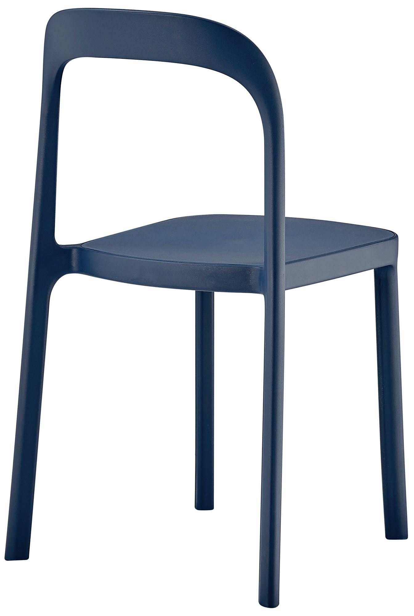 Lance Blue Stackable Indoor/Outdoor Side Chairs Set of 2