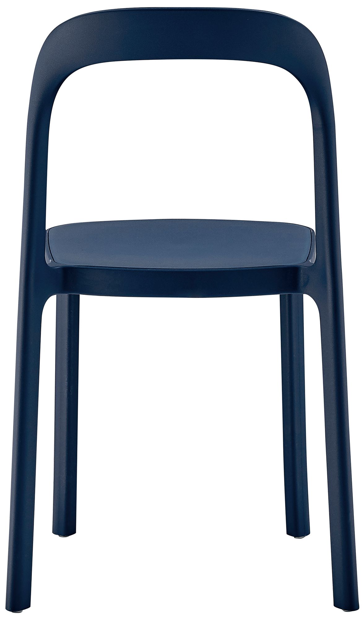 Lance Blue Stackable Indoor/Outdoor Side Chairs Set of 2