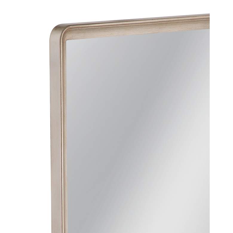 Image 4 Lancelle 24" x 36" Antique Silver Wall Mirror more views
