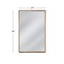 5_Lancelle 24" x 36" Antique Silver Wall Mirror more views