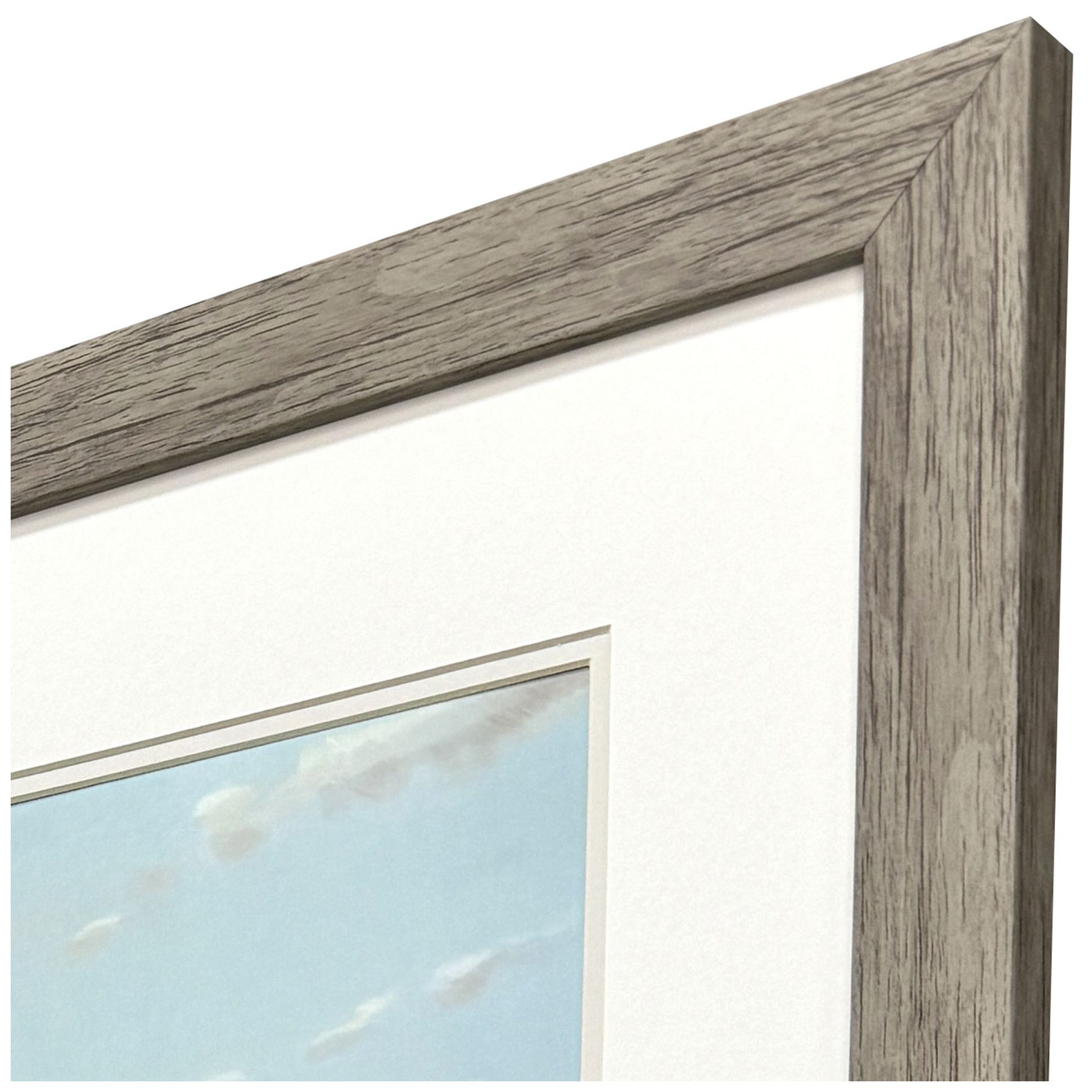 Image 3 Land and Sea 21"W x 33"H Framed Art Set of 2 more views