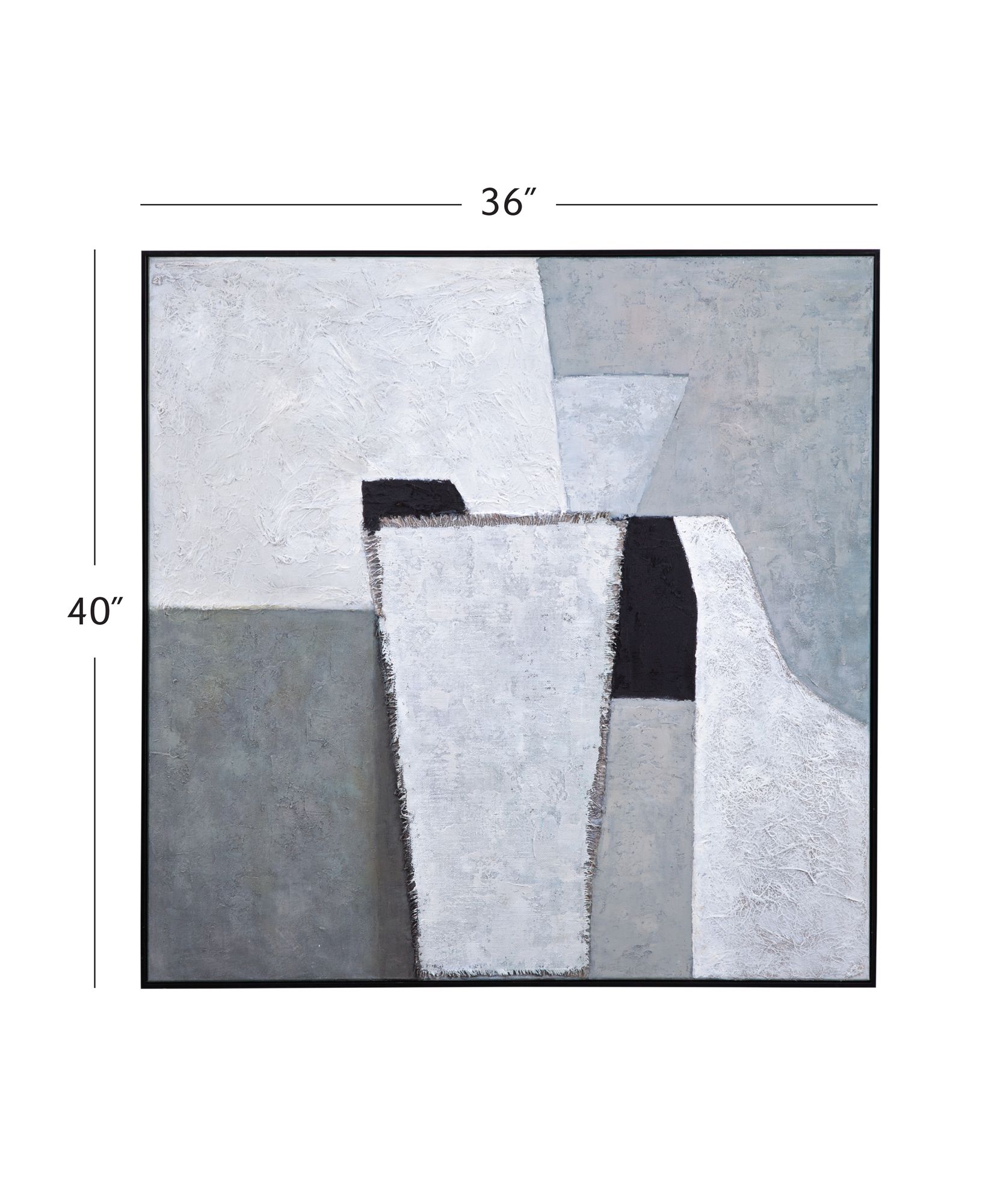 Image 6 Landen Gray Canvas Wall Art more views