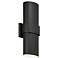 Lander Lane 17" High Sand Coal LED Outdoor Wall Light