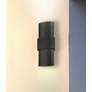 3_Lander Lane 17" High Sand Coal LED Outdoor Wall Light more views