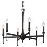 2_Landon 26" Wide 6-Light Matte Black Chandelier