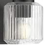 2_Landon 8 3/4" High Matte Black Wall Sconce more views