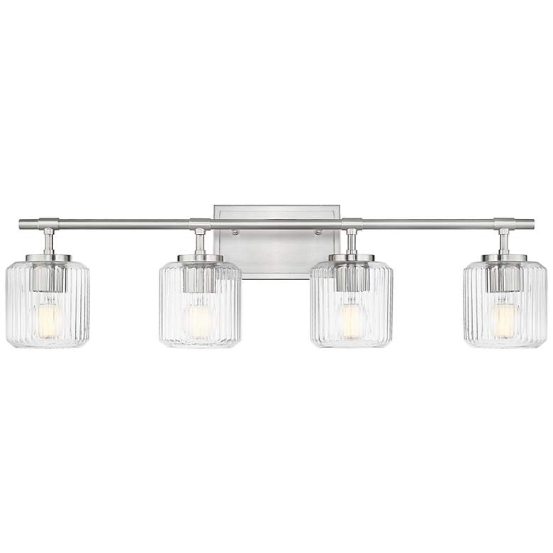 Image 5 Landon by Z-Lite Brushed Nickel 32 inch 4 Light Vanity more views