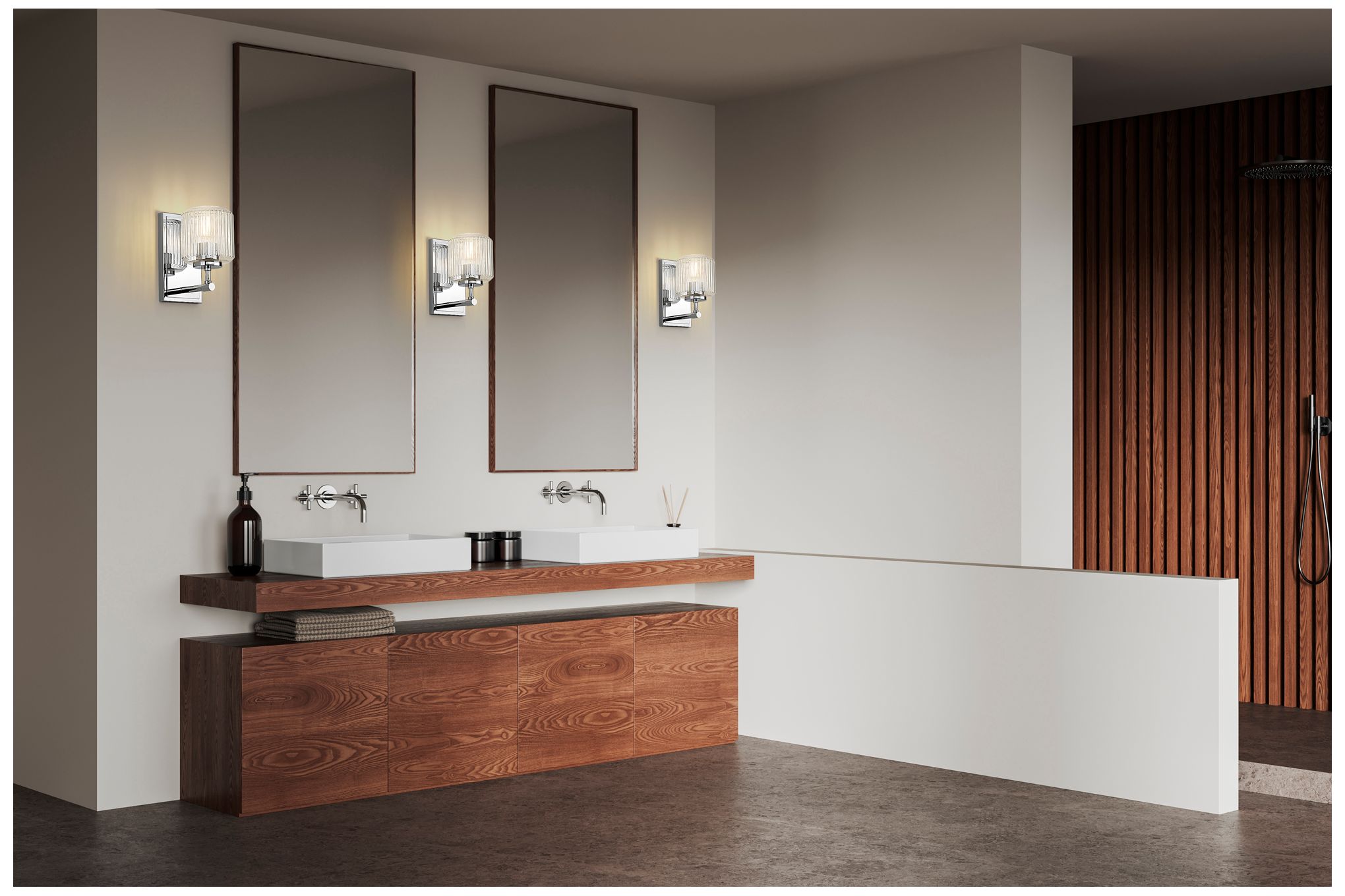 Image 2 Landon by Z-Lite Chrome 5 inch 1 Light Wall Sconce more views